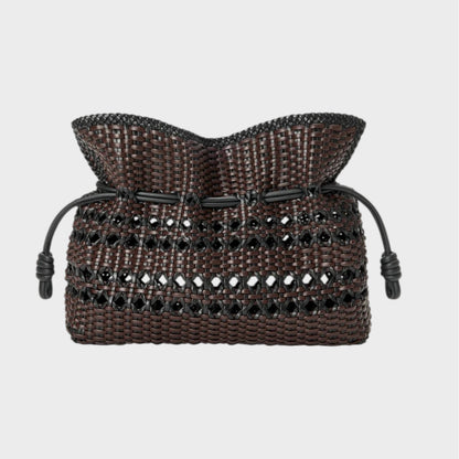 Loewe Woven Nappa Medium Flamenco Bag