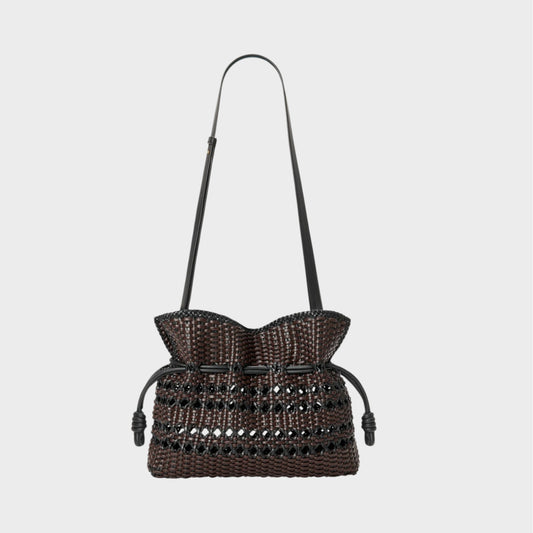 Loewe Woven Nappa Medium Flamenco Bag