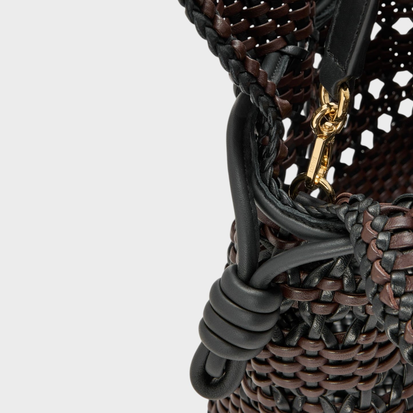 Loewe Woven Nappa Medium Flamenco Bag