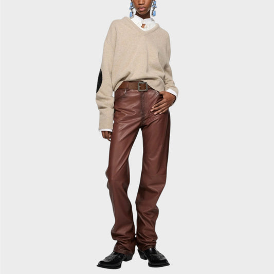 Acne Studios V-Neck Cut Out Sweater