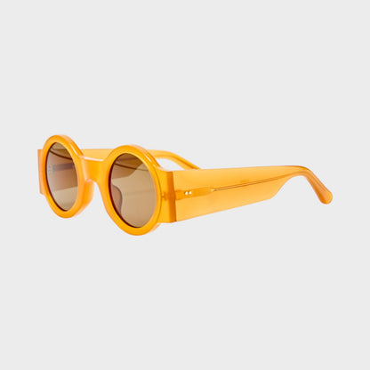 Dries Van Noten Acetate Round Sunglasses