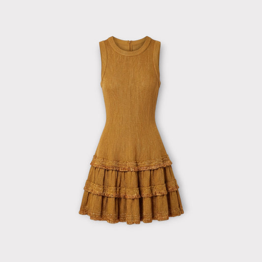 Alaïa Raffia Dress