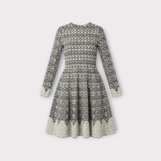Alaïa Galetea Double A-Line Dress