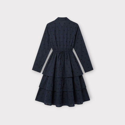 Alaïa Pois Brodes Kimono Shirt Dress
