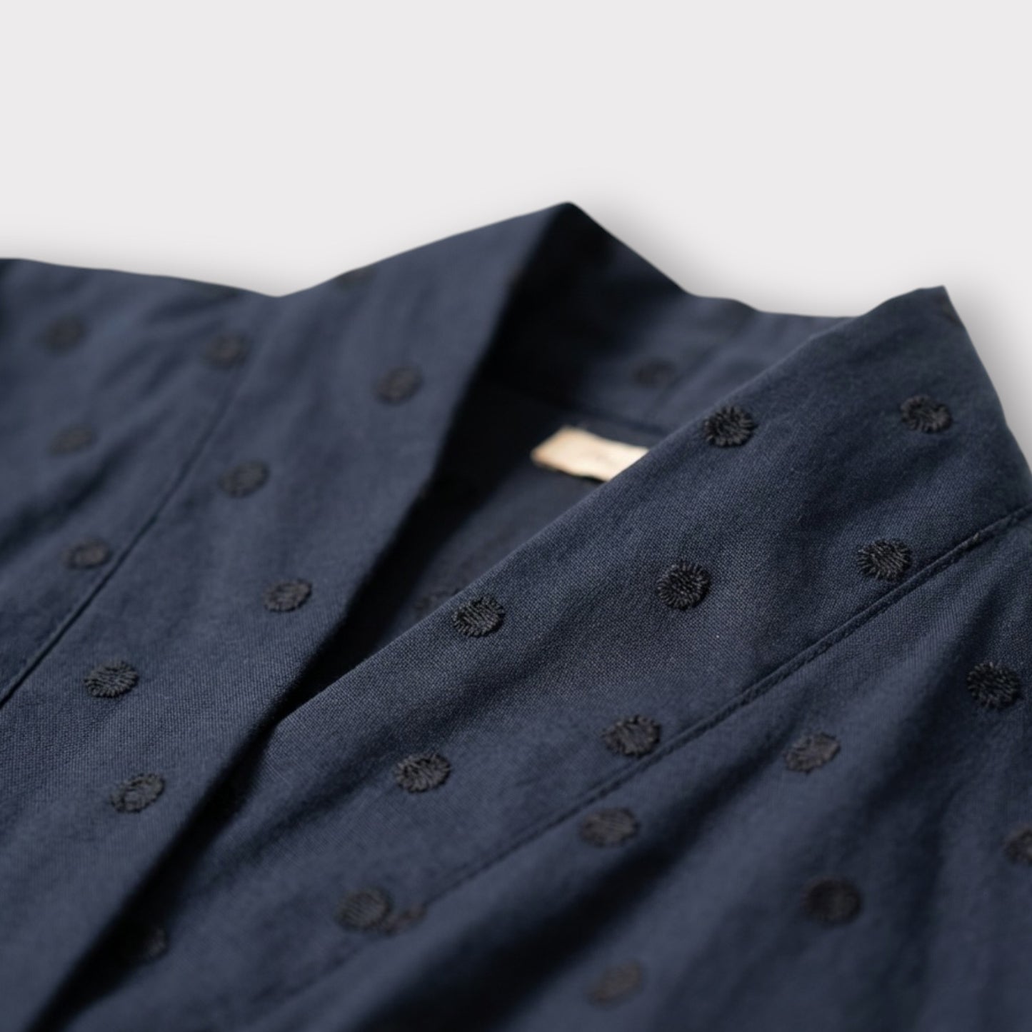 Alaïa Pois Brodes Kimono Shirt Dress