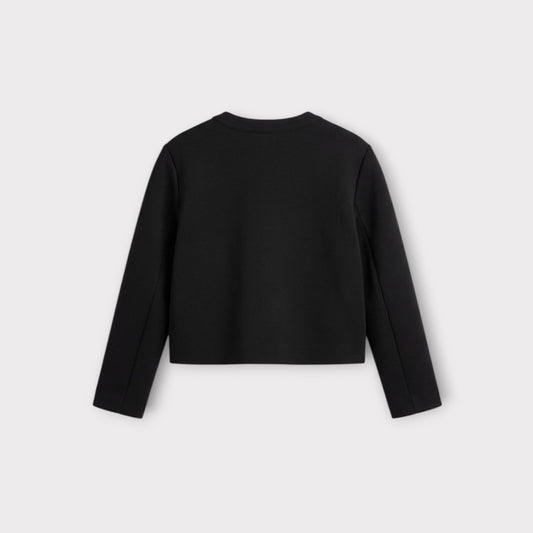 Alaïa Vienne Volants Uni Cropped Jacket