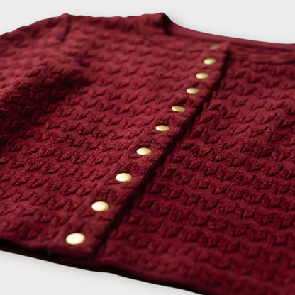Alaïa Velours Cardigan
