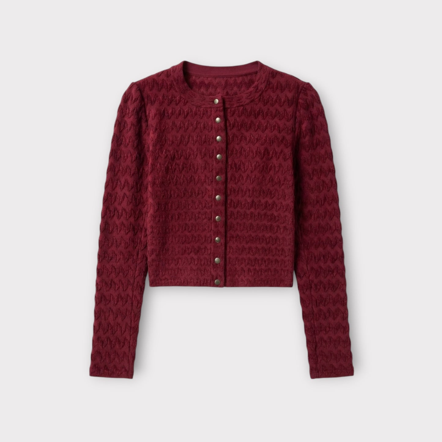 Alaïa Velours Cardigan