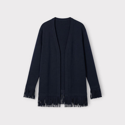 Alaïa Spartre Fringe Cardigan