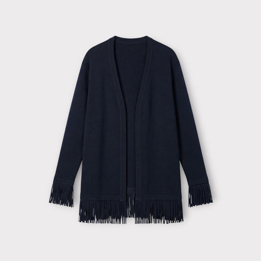 Alaïa Spartre Fringe Cardigan