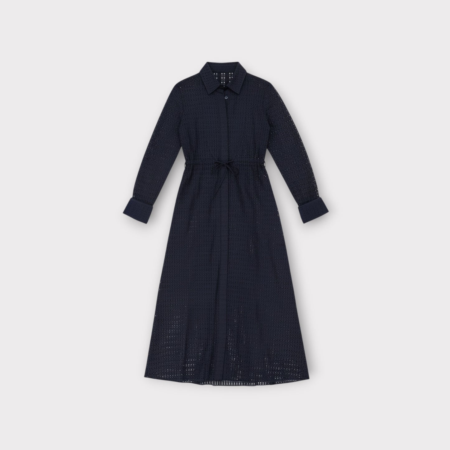 Alaia Laser Vienne Full Shirt Dress