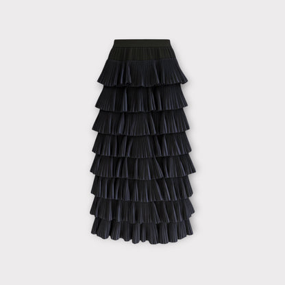 Alaïa Long Totem Skirt