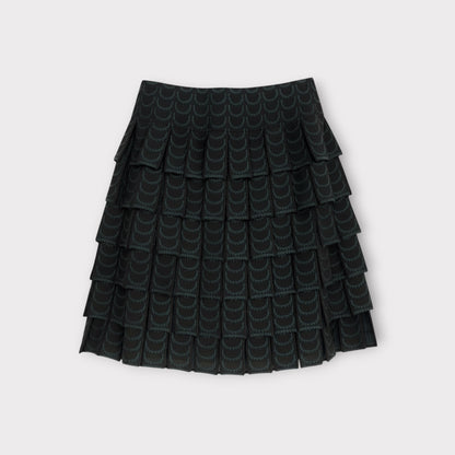 Alaïa Arches Franges Mini Skirt