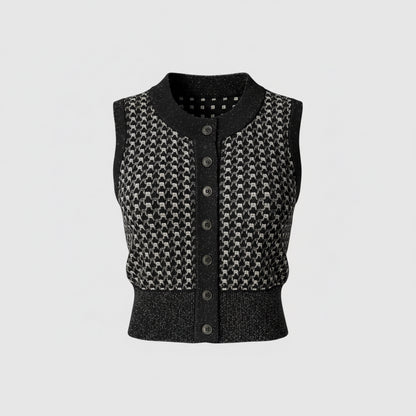 Alaïa Recif Lurex Knit Vest