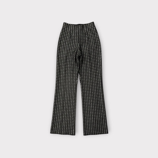 Alaïa Recif Black & Silver Pants