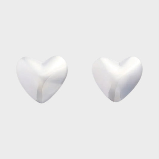 Patou M Heart Ear Clips