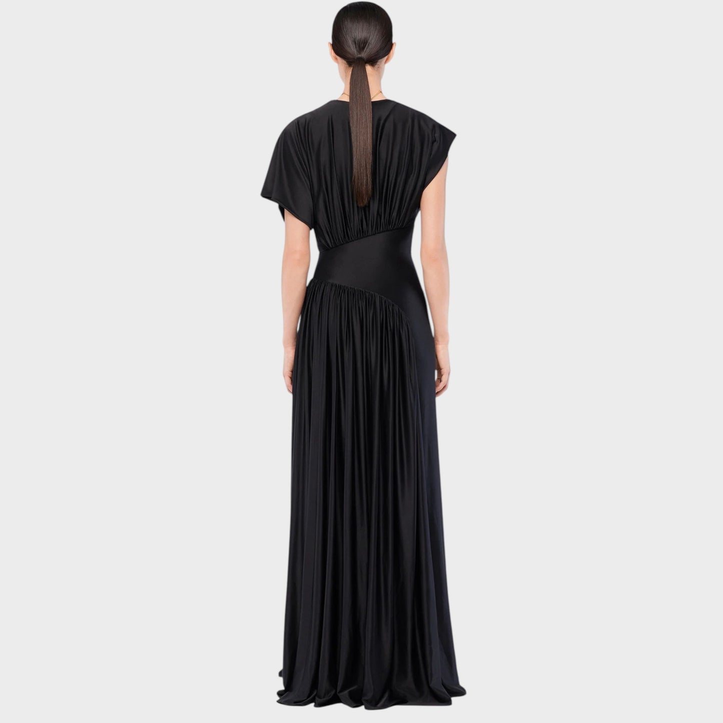 Rabanne Ruched Long Dress