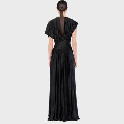 Rabanne Ruched Long Dress