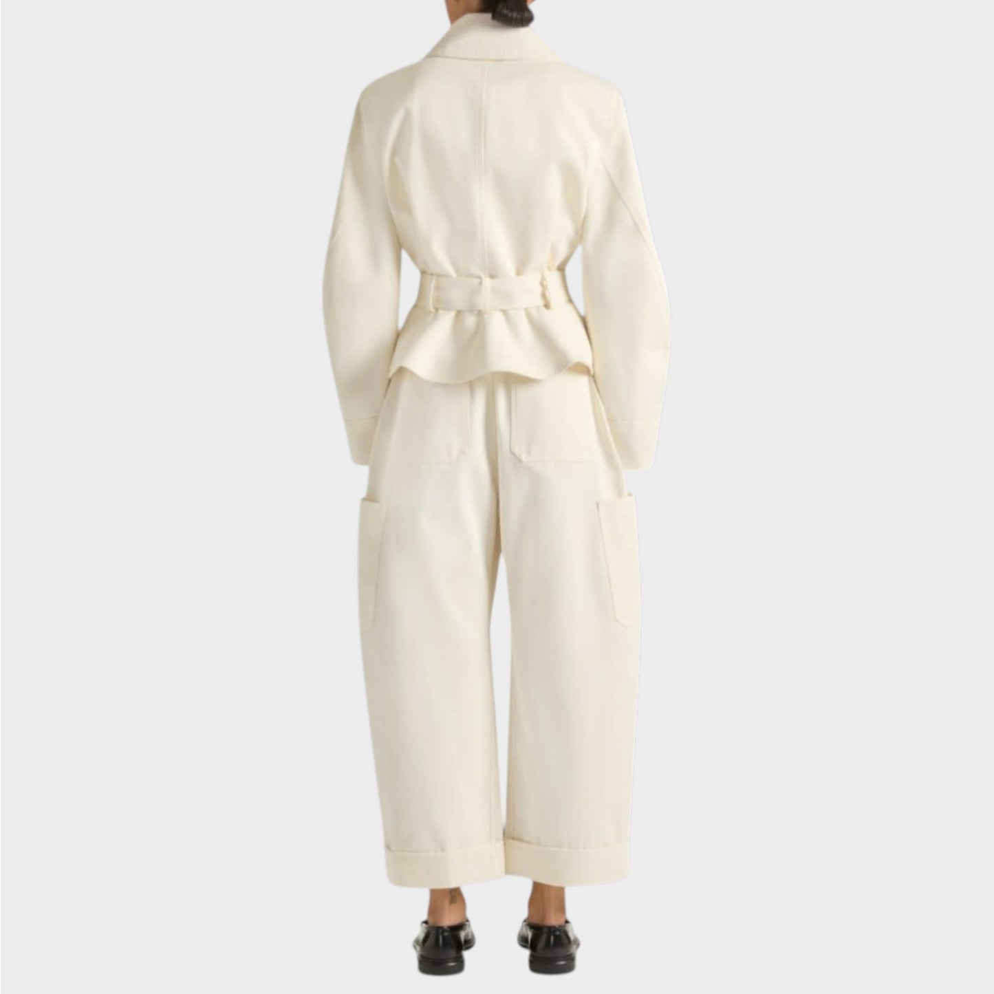 Givenchy Cotton & Wool Cotton Belted Bomber