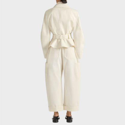 Givenchy Cotton & Wool Cotton Belted Bomber