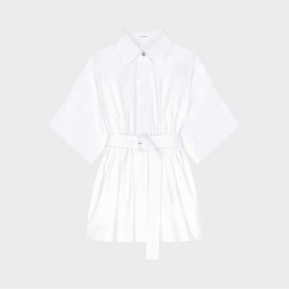 Givenchy Cinched Mini Shirt Dress