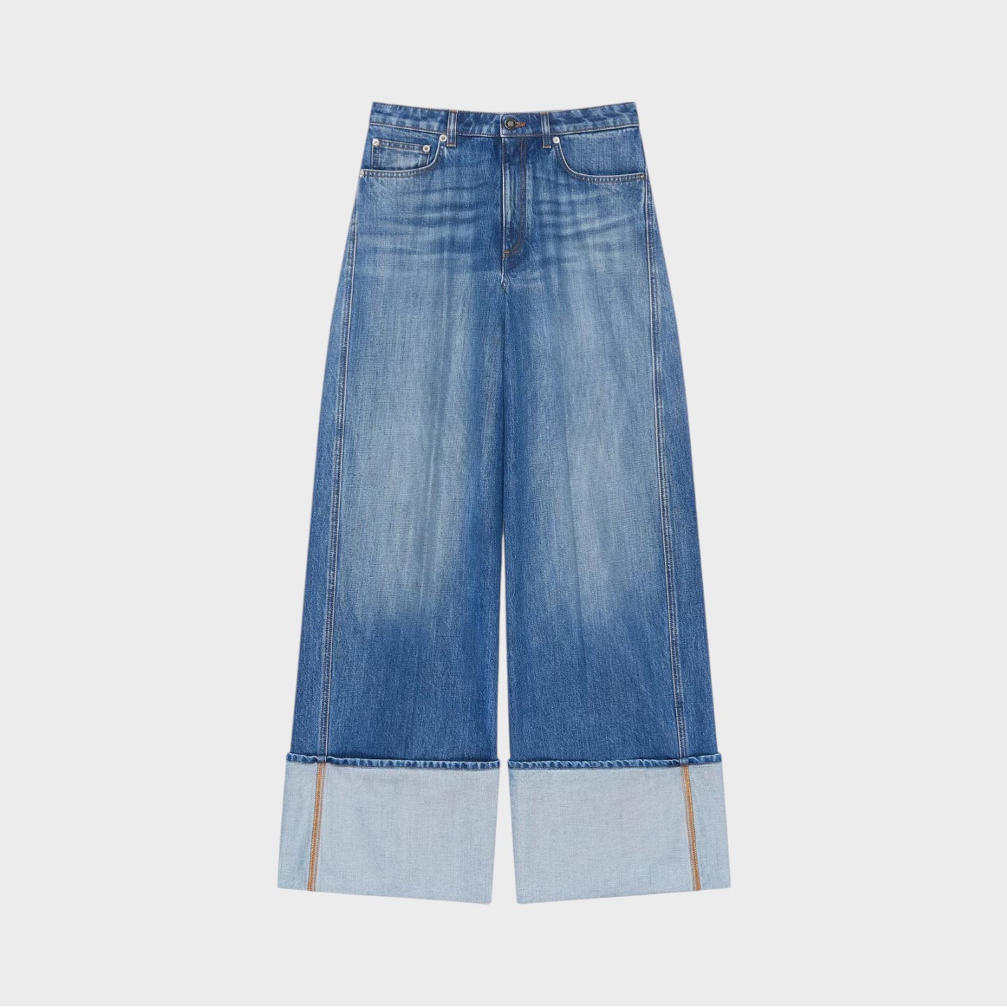 Givenchy Turn Up Denim Pants