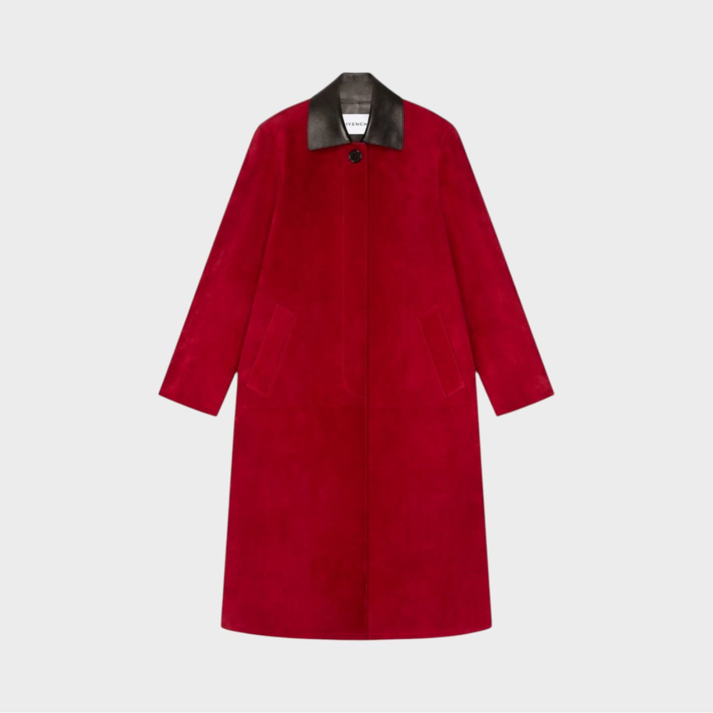 Givenchy Suede Long Coat