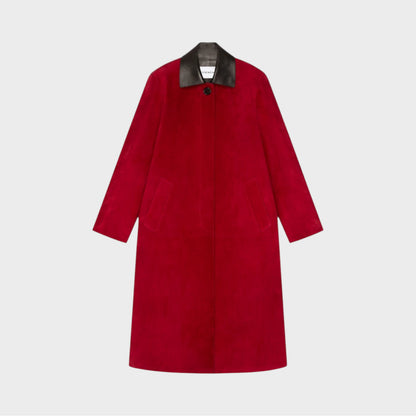 Givenchy Suede Long Coat