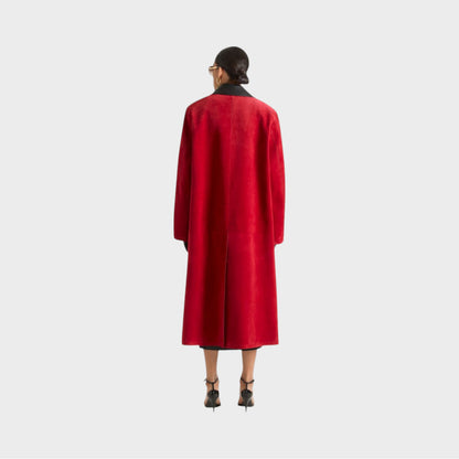 Givenchy Suede Long Coat
