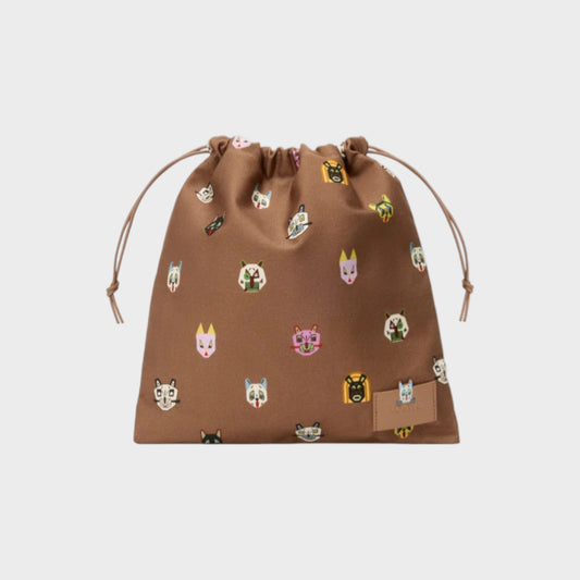 Loewe x Louis Wain Drawstring Pouch