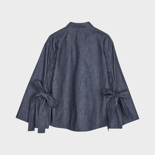 Cecilie Bahnsen Coral Denim Overshirts