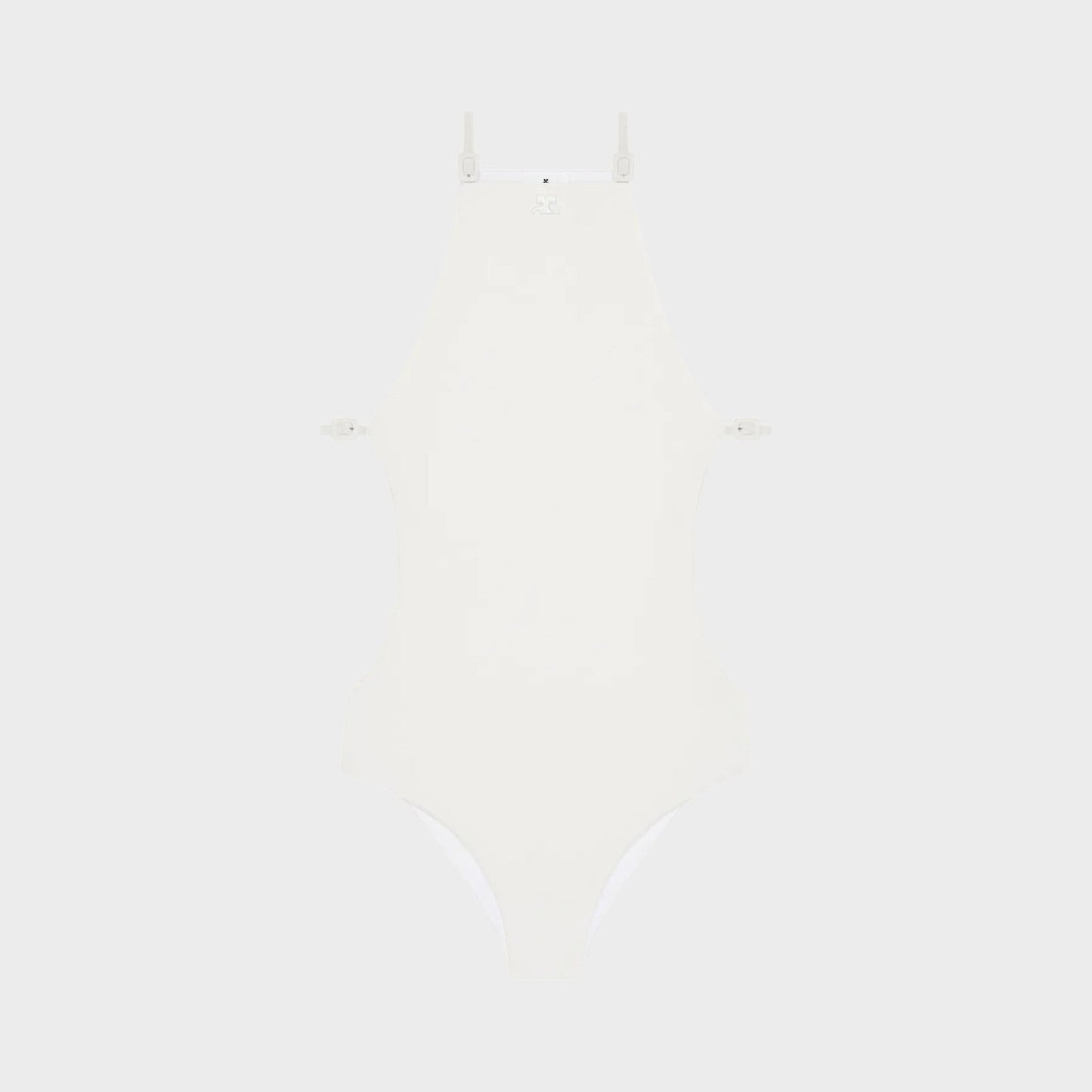Courrèges Cut Out One Piece Swimsuit