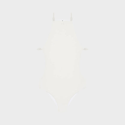 Courrèges Cut Out One Piece Swimsuit