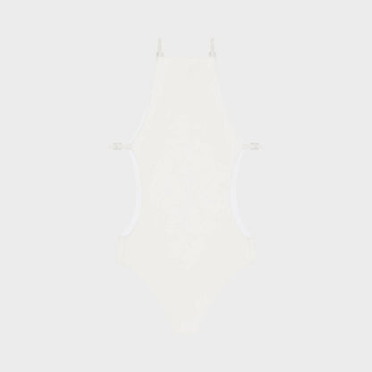 Courrèges Cut Out One Piece Swimsuit