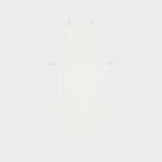 Courrèges Cut Out One Piece Swimsuit
