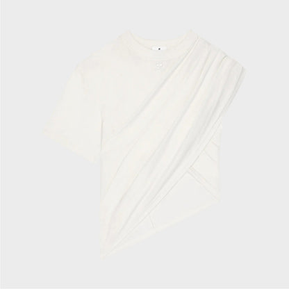 Courrèges Asymmetrical Twist T-Shirt