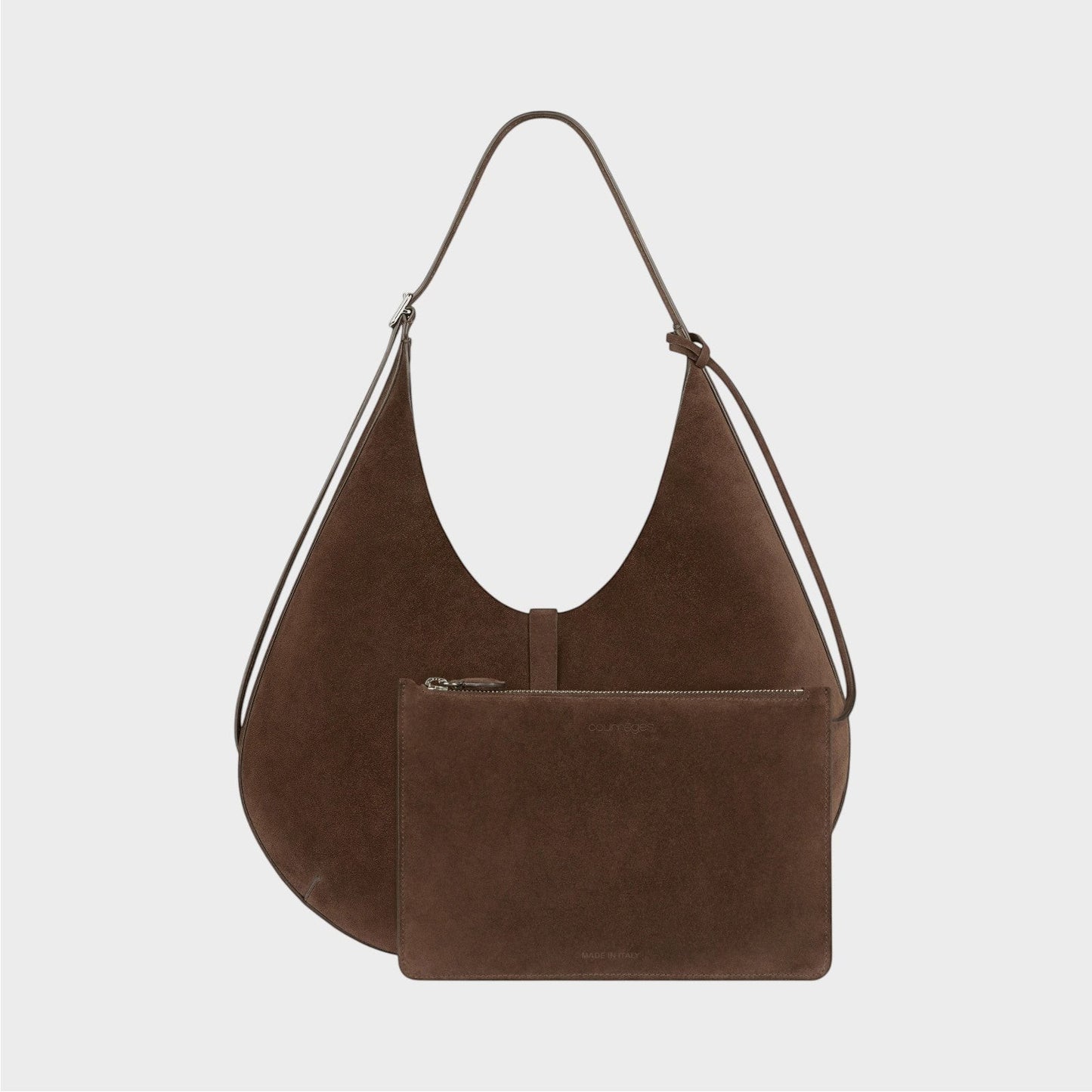 Courrèges Holy Suede Hobo Bag
