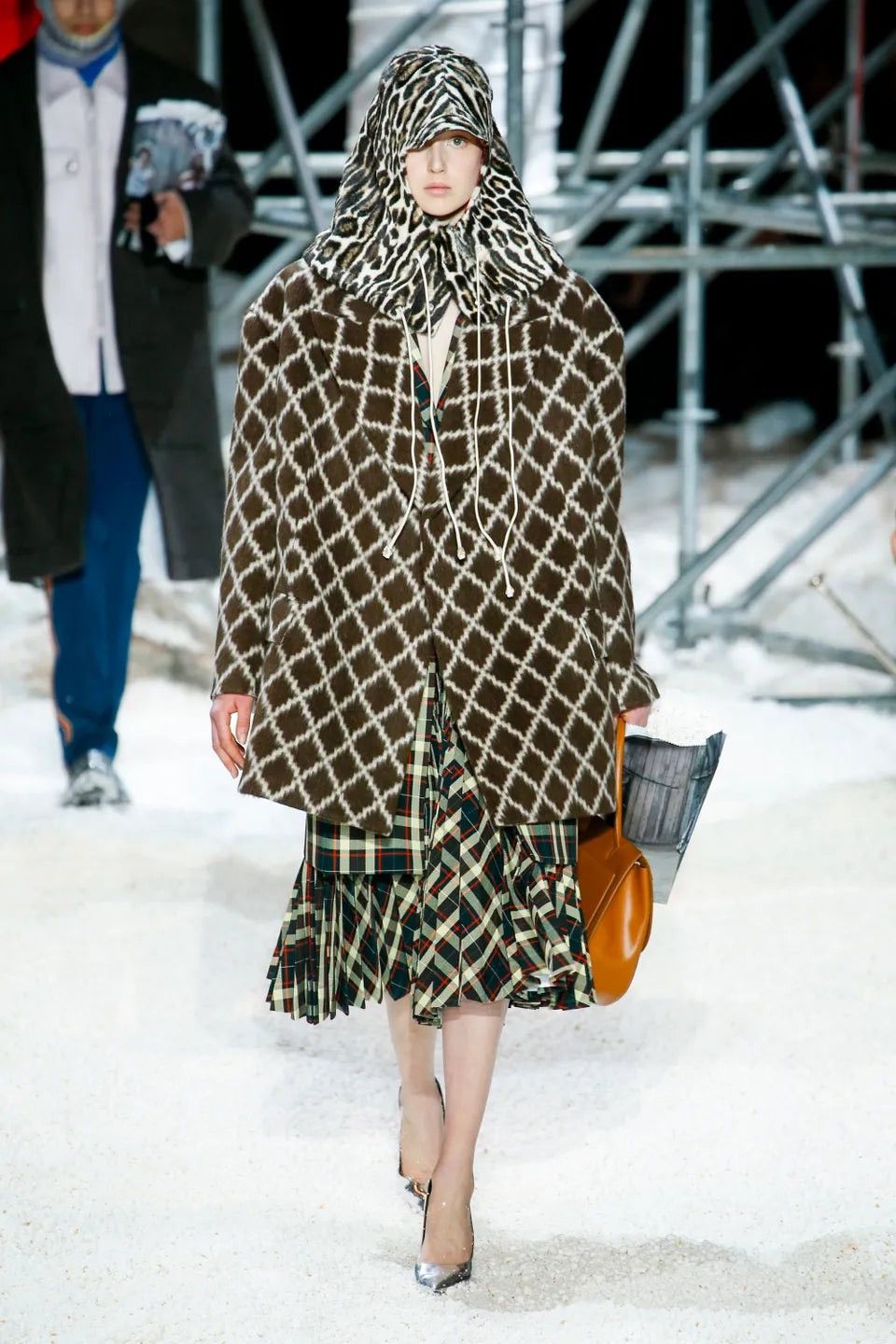 Calvin Klein 205W39NYC Baby Lama Wool Jacket