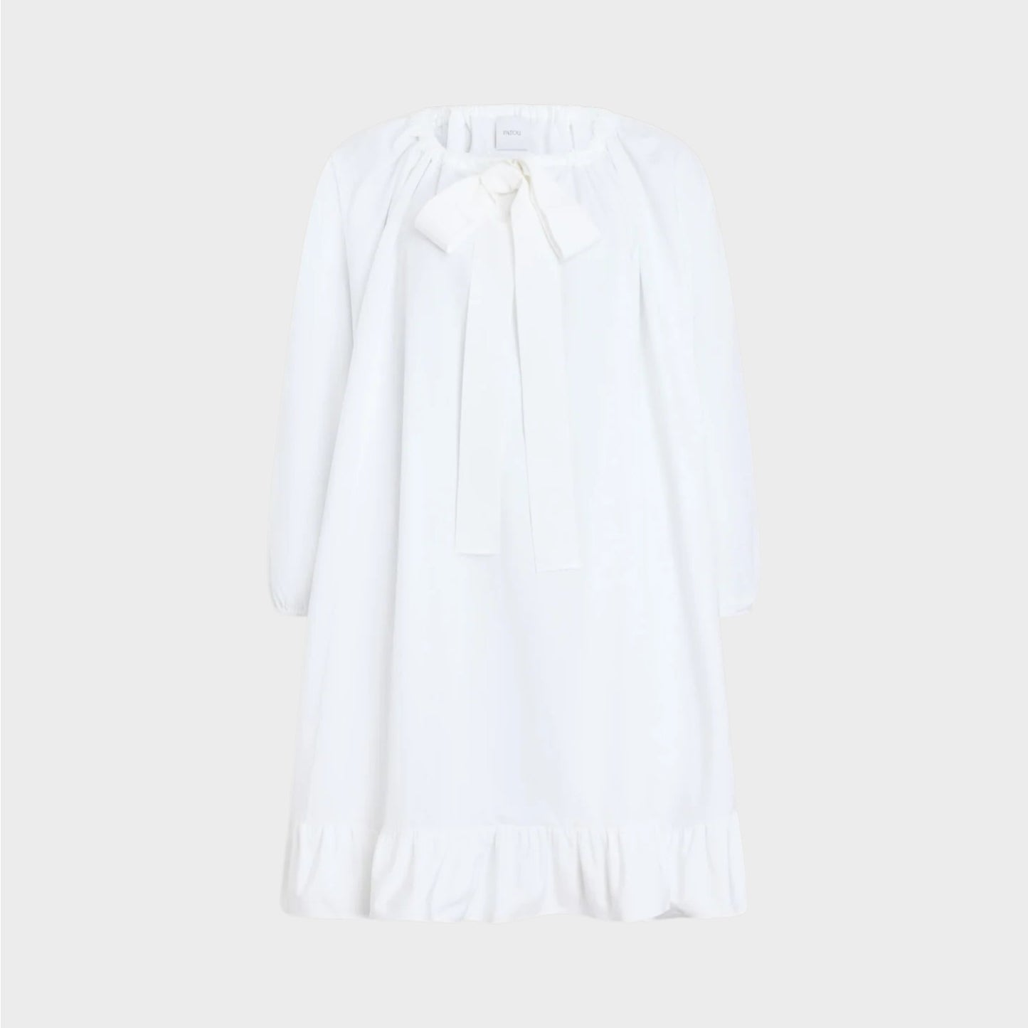 Patou Cotton Ruffle Dress