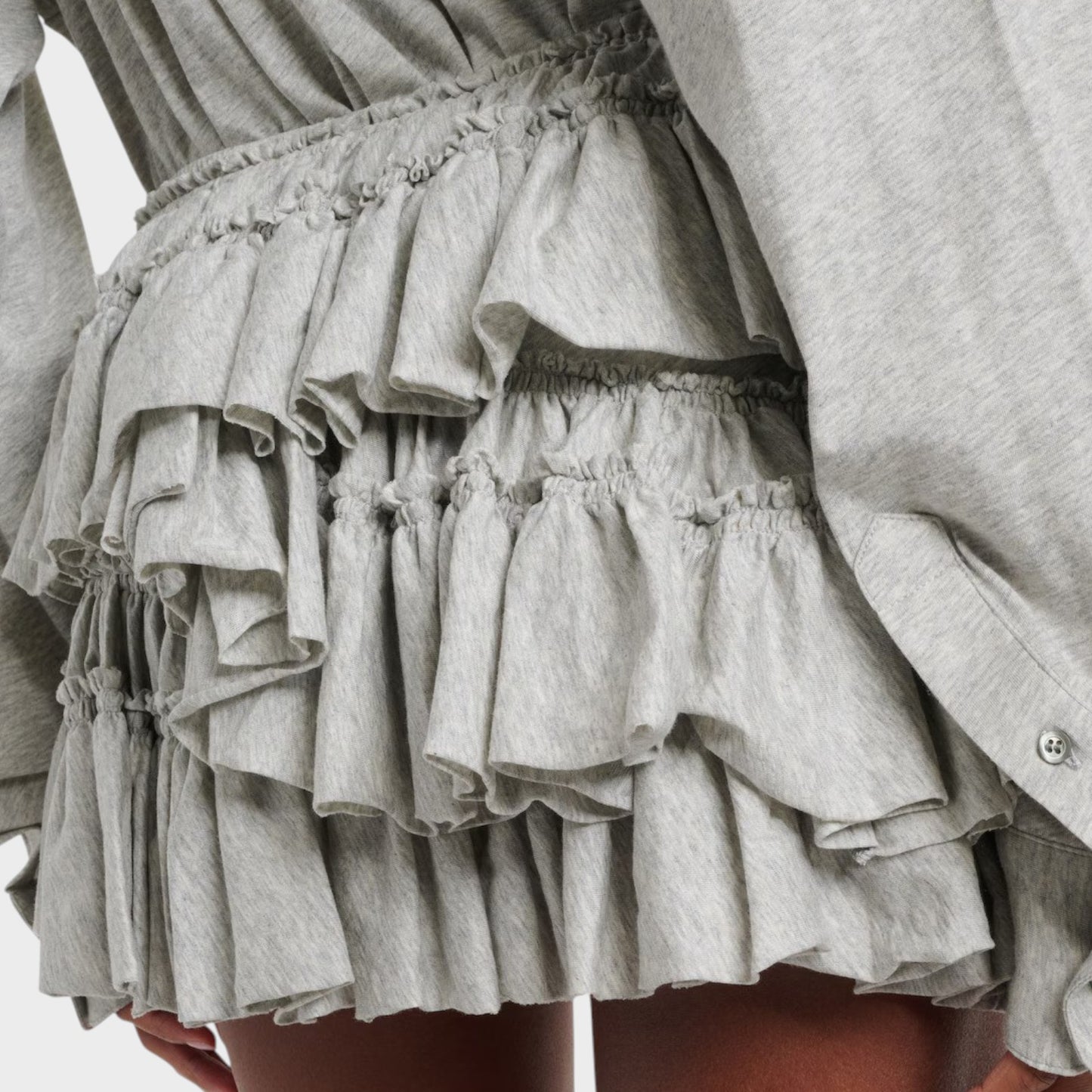 Dries Van Noten Huryl Ruffled Shorts