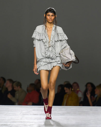 Dries Van Noten Huryl Ruffled Shorts