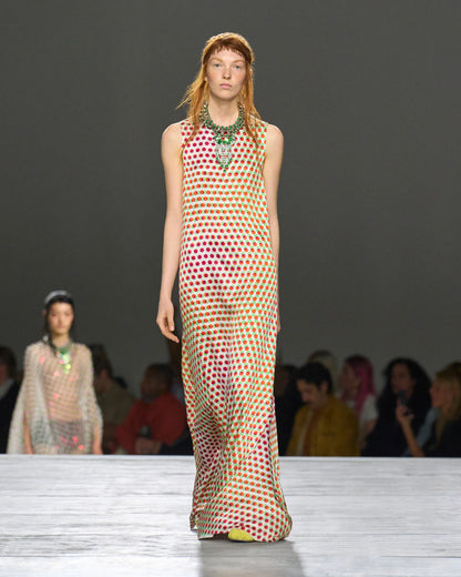 Dries Van Noten Draz Silk Satin Dress
