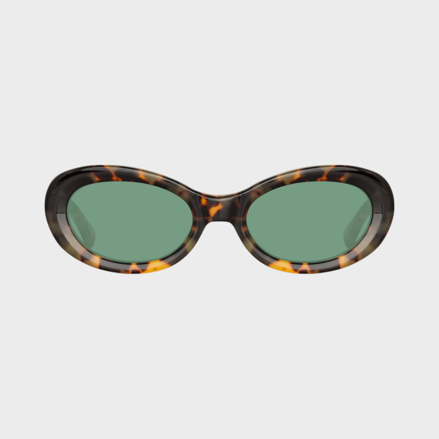 Dries Van Noten Acetate Oval Frame Sunglasses