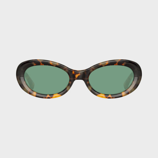 Dries Van Noten Acetate Oval Frame Sunglasses