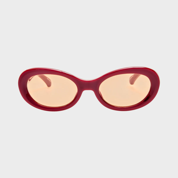 Dries Van Noten Acetate Oval Frame Sunglasses