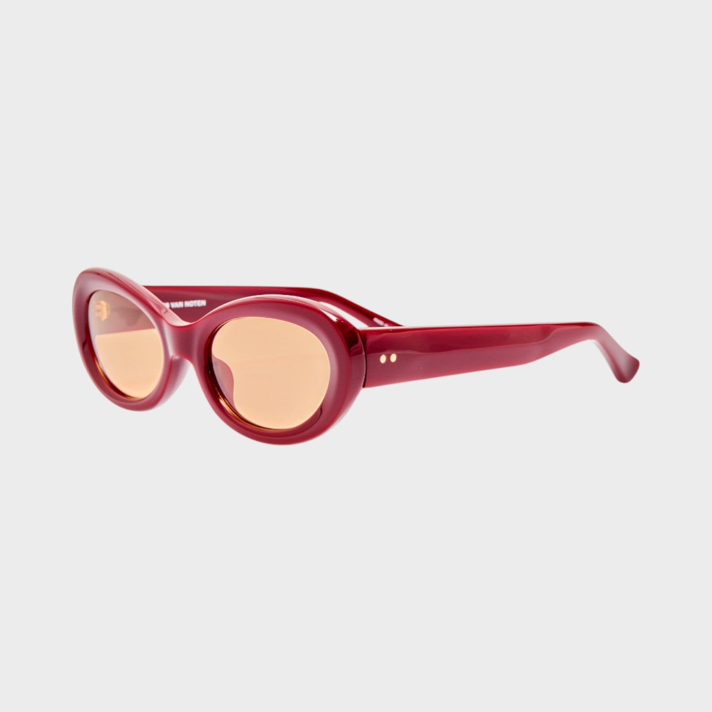 Dries Van Noten Acetate Oval Frame Sunglasses
