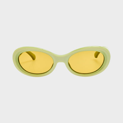Dries Van Noten Acetate Oval Sunglasses