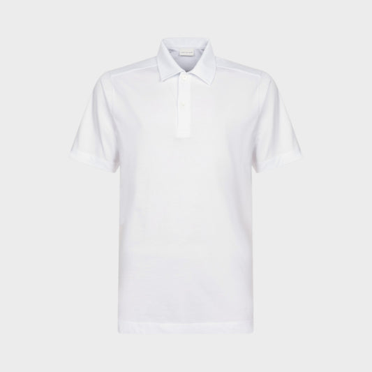 Dries Van Noten White Helder Polo