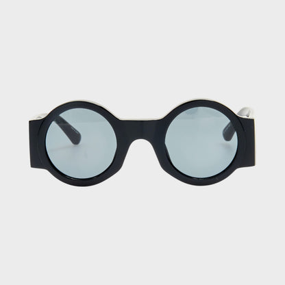 Dries Van Noten Acetate Round Frame Sunglasses