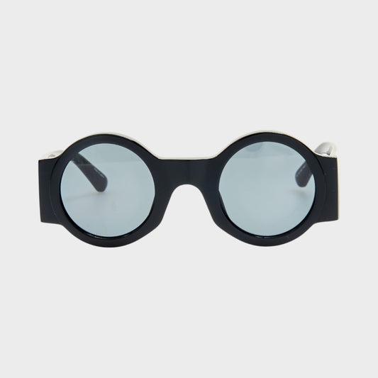 Dries Van Noten Acetate Round Frame Sunglasses